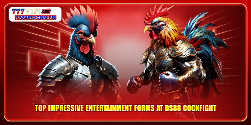 Top impressive entertainment forms at DS88 cockfight